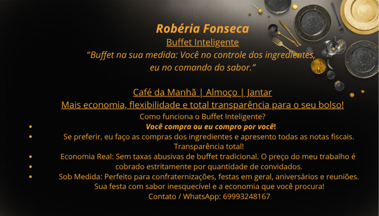 SERVIÇO DE BUFFET