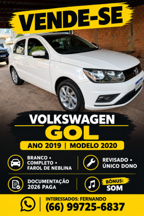 🚗 VENDE-SE VOLKSWAGEN GOL 🚗