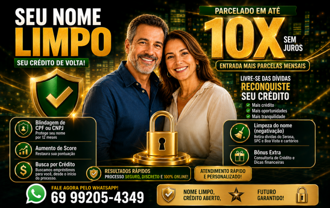 LIMPA NOME PARCELADO