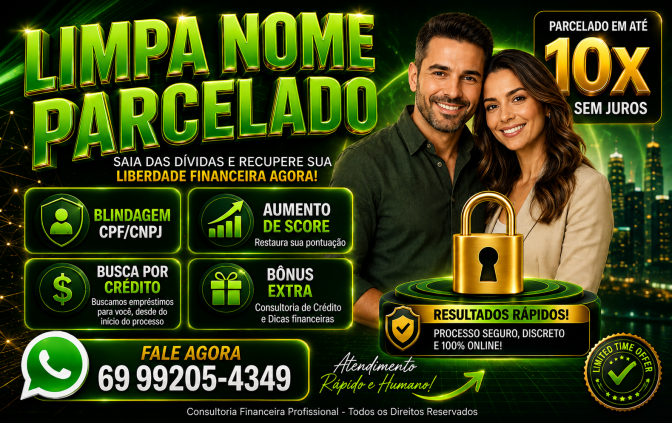 LIMPA NOME PARCELADO