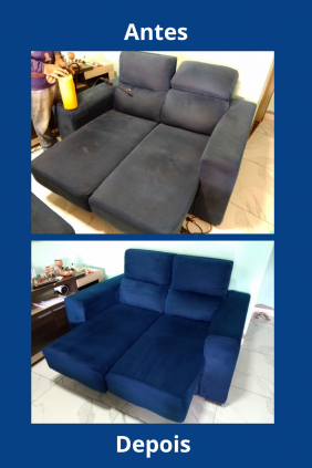 Lavagem a seco de sofá, colchão, tapetes...