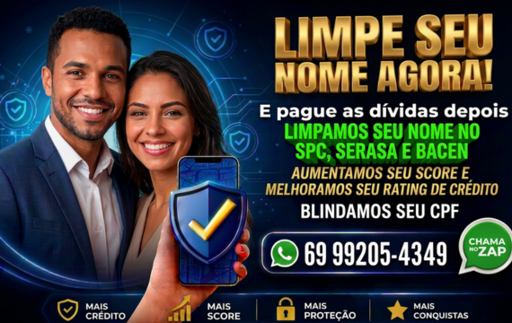 LIMPE SEU NOME AGORA!