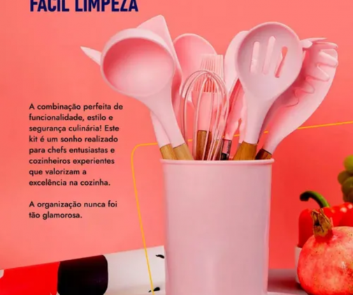 UTENSÍLIOS DE SILICONE