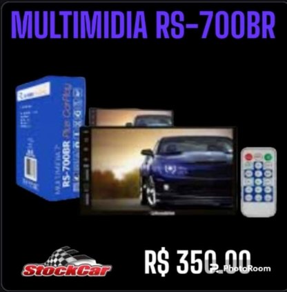 Multimídia roadstar RS700 BR  por apenas r$350.00