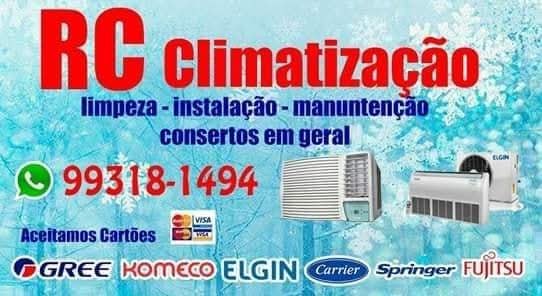 Limpeza central de ar 