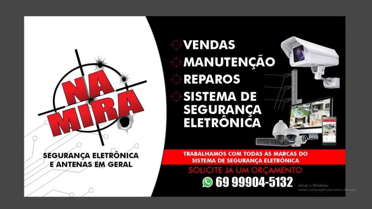 Cerca elétrica, câmeras 