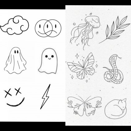 PROMOÇÃO DE TATUAGENS MINIMALISTAS