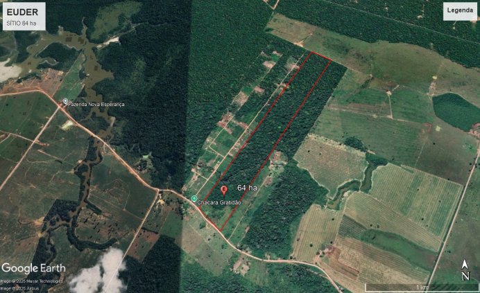 Vende-se um sitio na estrada da cachoeira do Teotônio 