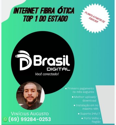 INTERNET FIBRA ÓTICA 