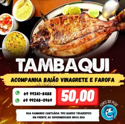 Peixe assado 