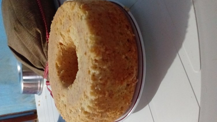 Bolo caseiro para seu café da manhã e tarde