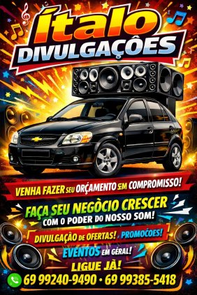 Anúncio de carro de som