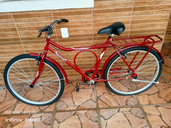 Bicicleta Cairu Vermelha