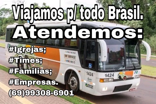 Fretamento de ônibus 