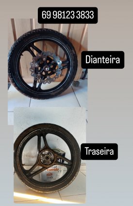 Rodas de liga leve para motos