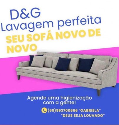 LAVAGEM A SECO DE ESTOFADOS E COLCHÃO