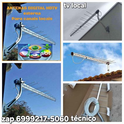 Técnico em antenas via satélite e cameras em geral, instalação e manuntenção.