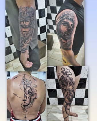 TATUAGENS REALISTAS ,DELICADAS E COM ESTILO ÚNICO 