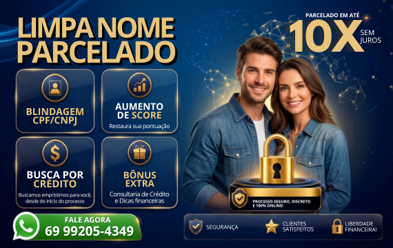 LIMPA NOME PARCELADO