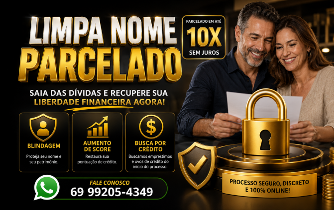 LIMPA NOME PARCELADO