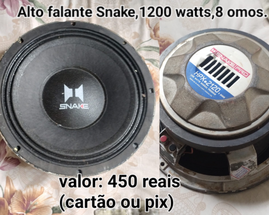 Alto-falante Snake 
