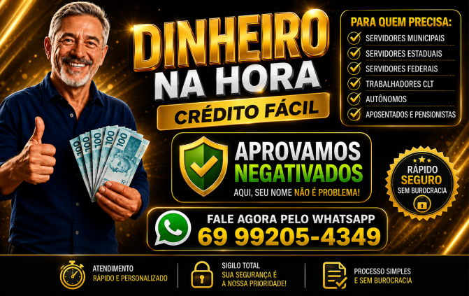CRÉDITO FÁCIL!