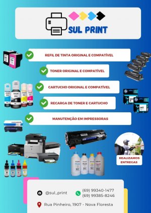 Toners e impressoras