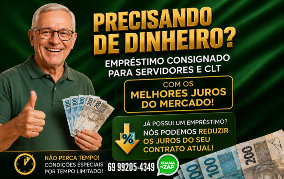 PRECISANDO DE DINHEIRO?