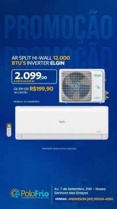 Split Elgin Eco Inverter II