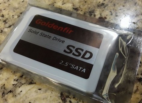SSD 256gb Goldenfir para notebook e desktop 