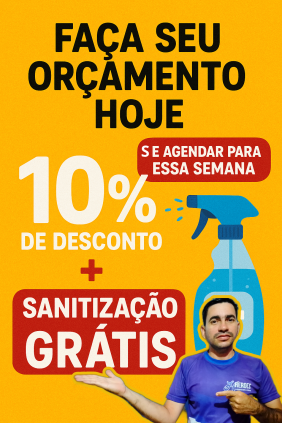 Limpeza e higienização de estofados 
