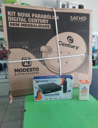 Kit nova parabólica digital HD 