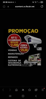Câmeras de Segurança Eletrônica 
