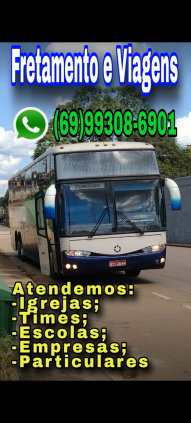 Fretamento de ônibus 