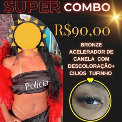 Bronzeamento natural + cílios 