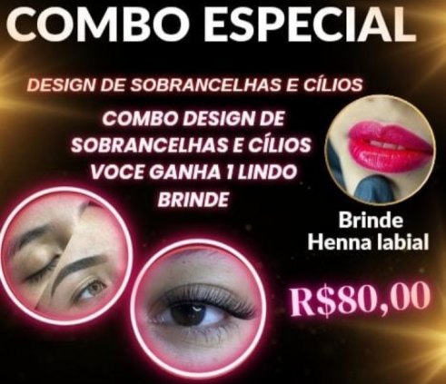 Design de sobrancelhas 