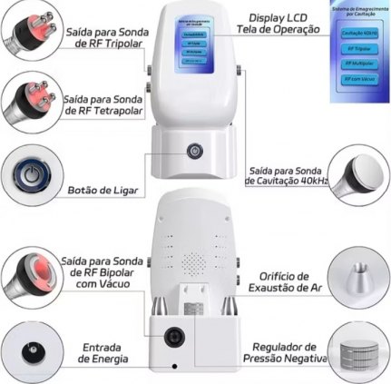 Aparelho de lipo CAVITAÇÃO.