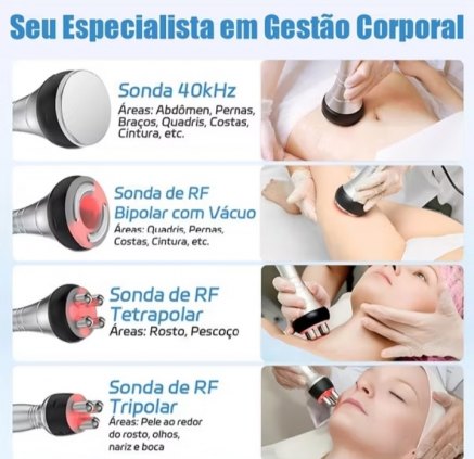 Aparelho de lipo CAVITAÇÃO.