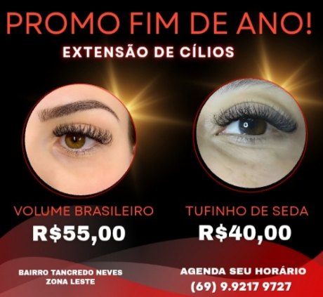 Promo cílios 