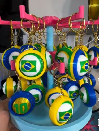 Kit de 10.chaveiro para  a copa do mundo 