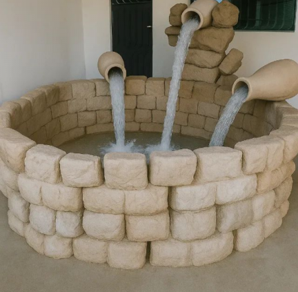 Poço de Jacó Tamanho Real