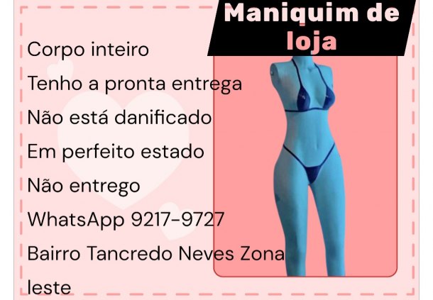 Maniquim corpo  inteiro