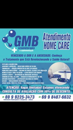 Ozônioterapia + Suplementação. 