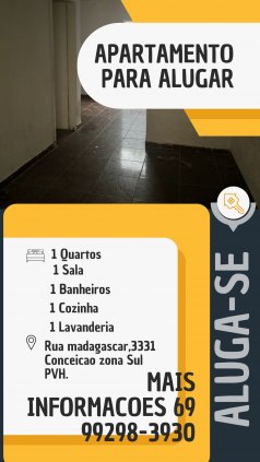 Aluga-se apartamento
