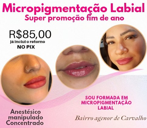 Micropigmentação labial 