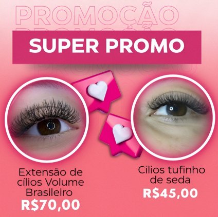 Aquele cílios que embeleza seu olhar