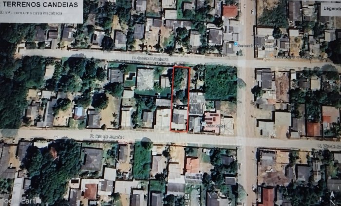 2 lotes urbanos - área nobre em Candeias do Jamari