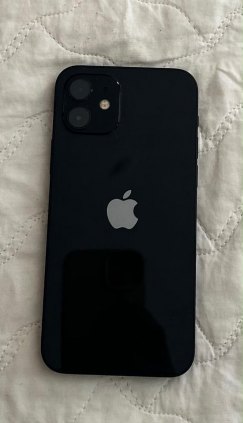 VENDE UM IPHONE 12 PRETO 128GB SEM MARCAS DE USO "IMPECÁVEL"