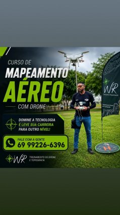 CURSO DE MAPEAMENTO AEREO COM DRONE