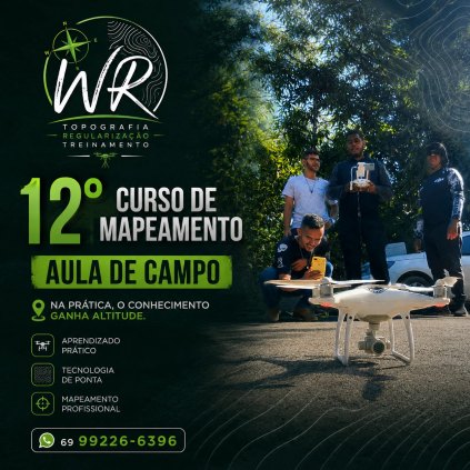 CURSO DE MAPEAMENTO AEREO COM DRONE